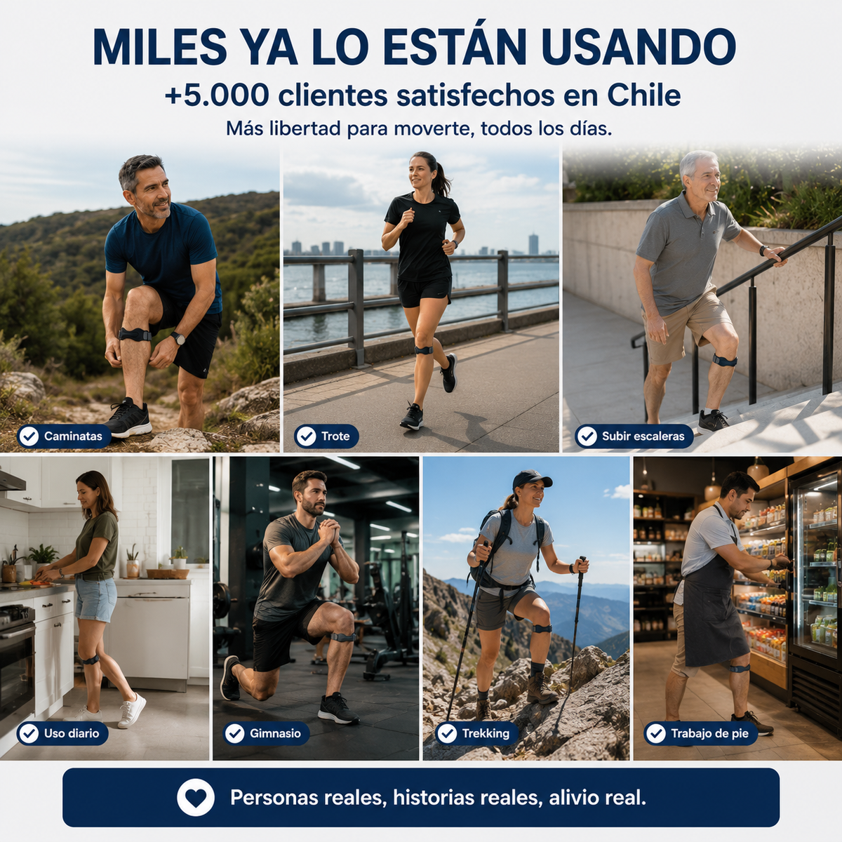 Kinea - Correa de Alivio para la Rodilla